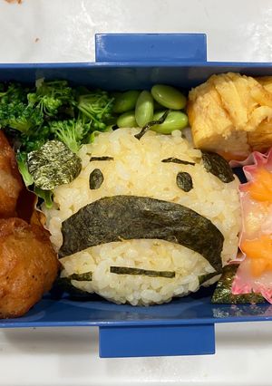 キャラ弁　おやじっち（たまごっち）-レシピのメイン写真