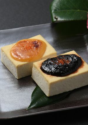 南禅寺豆腐で作るレンジで簡単田楽豆腐-レシピのメイン写真