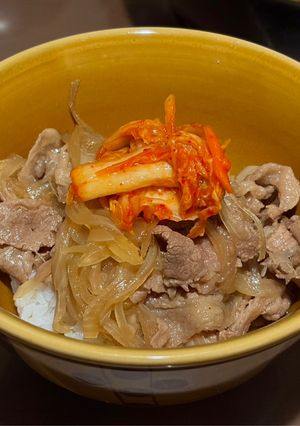 牛丼-レシピのメイン写真