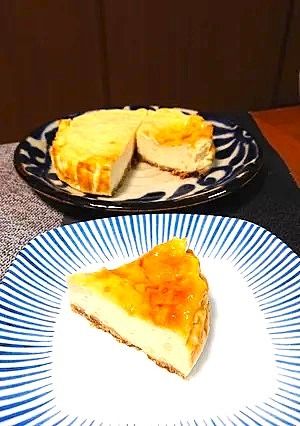 ヨーグルトチーズケーキ(米粉使用)-レシピのメイン写真