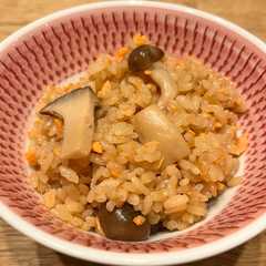 鮭ときのこの炊き込みご飯-レシピのメイン写真