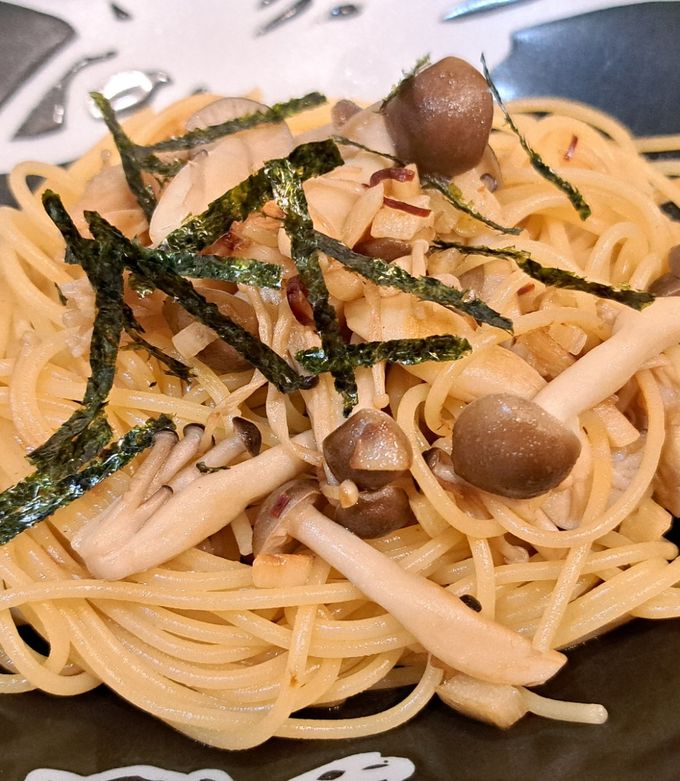 めんつゆバター☆きのこの和風パスタ-レシピのメイン写真