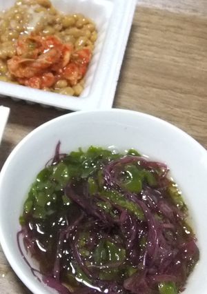 ふのりめかぶもずく酢あえ-レシピのメイン写真
