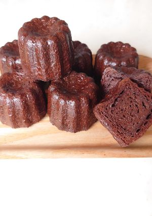 米粉　チョコカヌレ　-レシピのメイン写真