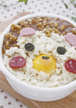 秋を感じて！はりねずみリゾット-レシピのメイン写真