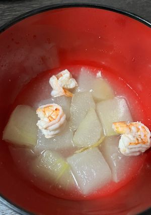 冬瓜の海老煮-レシピのメイン写真