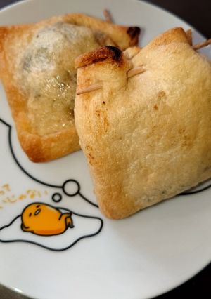 油揚げで包んだあんと餅-レシピのメイン写真