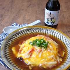 รูปของ しょうが醬油餡天津飯