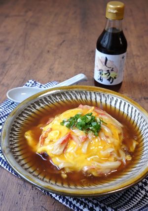 しょうが醬油餡天津飯-レシピのメイン写真