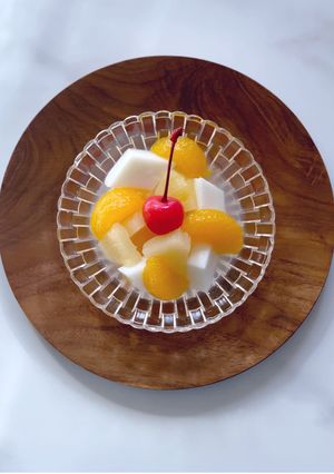 フルーツ杏仁豆腐-レシピのメイン写真