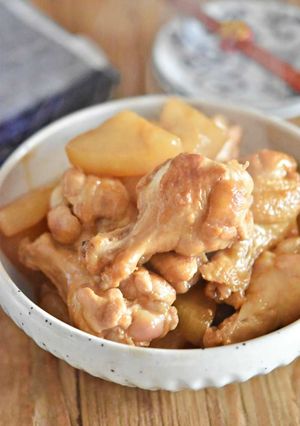 手羽元と大根のてりてり煮【作り置き】-レシピのメイン写真