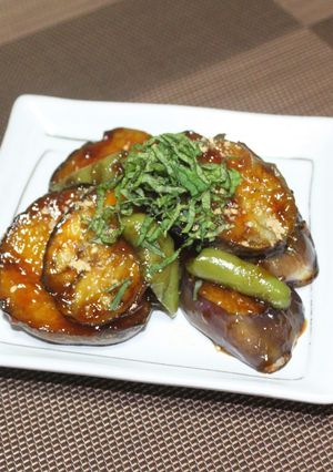 ナスの甘酢照り仕立て-レシピのメイン写真