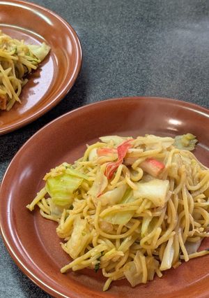 キャベツ大量消費！柚子胡椒香る和風焼そば-レシピのメイン写真