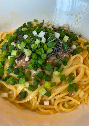 楽ちん納豆パスタ-レシピのメイン写真