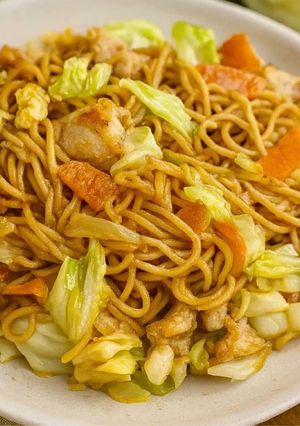 ホルモン入り蒜山焼きそば-レシピのメイン写真