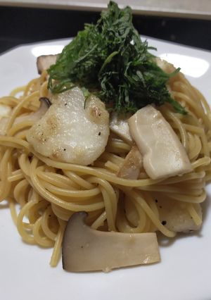 長芋とエリンギのパスタ-レシピのメイン写真