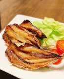 まるごと！イワシの一夜干し塩麹唐揚げ