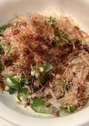 さっぱり旨い！オクラのおかか和え-レシピのメイン写真