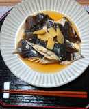 ヨウサマの減塩のカレイの煮付け