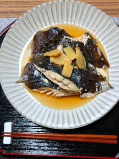 ヨウサマの減塩のカレイの煮付け-レシピのメイン写真
