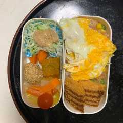 รูปของ レンジ梅ウスタードリア味オムライス弁当
