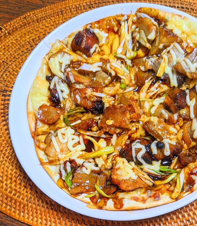照り焼きチャーシューピザ by 春菜食堂ϋ♡ 【クックパッド】 簡単