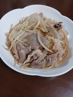 もやしと豚肉のマヨポン炒め-レシピのメイン写真