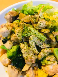 鶏肉とエリンギ&ブロッコリーのオイソ炒め-レシピのメイン写真