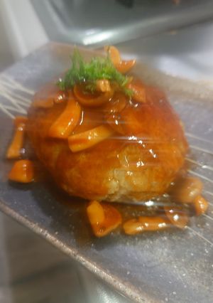 ストウブで♡我が家のハンバーグ-レシピのメイン写真
