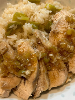炊飯器にお任せ♪食べやすいカオマンガイ-レシピのメイン写真