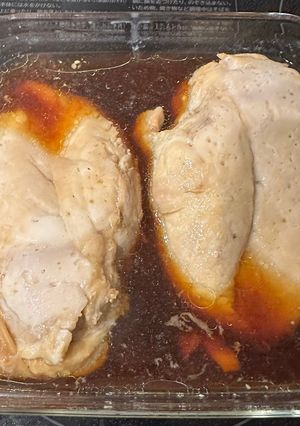 お弁当用作り置きレンチン鶏むね肉-レシピのメイン写真