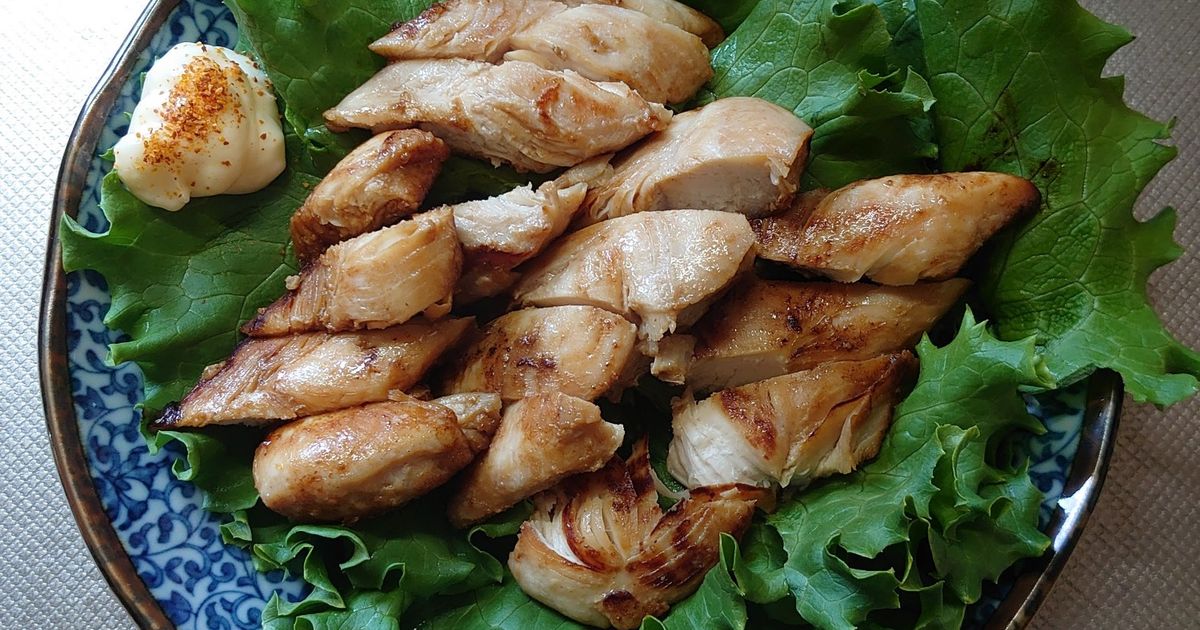 ささみの漬け焼き by えりこは 【クックパッド】 簡単おいしいみんなの