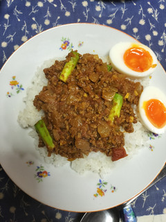 アスパラキーマカレー-レシピのメイン写真