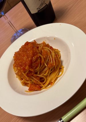 トマトとにんにくのパスタ-レシピのメイン写真