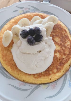 グルテンフリーにんじんパンケーキ-レシピのメイン写真