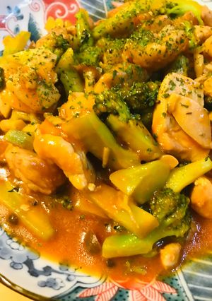 鶏肉＆ブロッコリーのあまからケチャップ炒-レシピのメイン写真