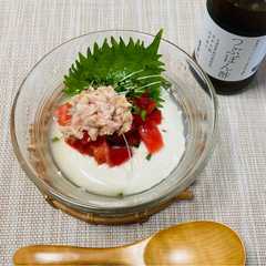 รูปของ 一番簡単！レンジで作る豆腐