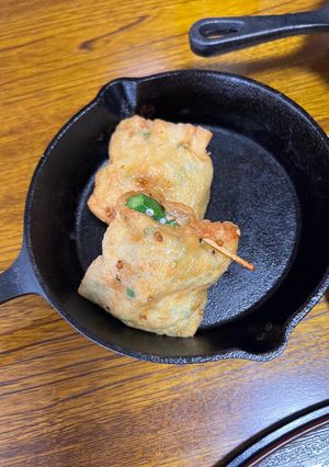 薄揚げのオクラ入り巾着-レシピのメイン写真