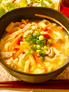 簡単おいしい☆酸辣湯うどん-レシピのメイン写真