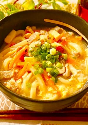 簡単おいしい☆酸辣湯うどん-レシピのメイン写真
