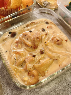 鶏肉としめじのクリーム煮-レシピのメイン写真