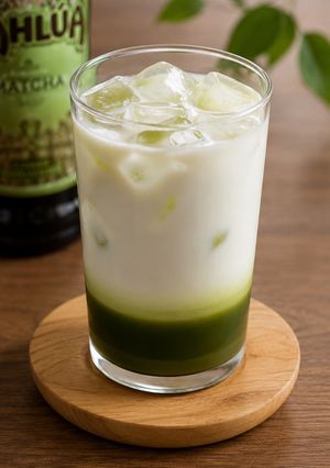 カルーアベース☆カルーア（抹茶）ミルク♪-レシピのメイン写真