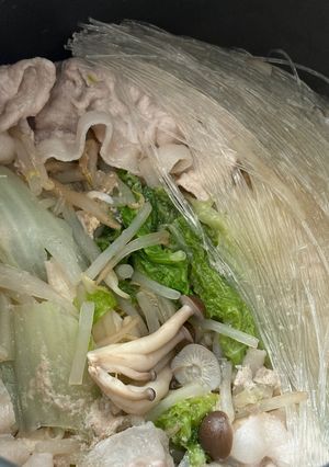 一人暮らし簡単はるさめ鍋-レシピのメイン写真