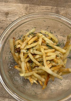 おしゃれな味するフライドポテト-レシピのメイン写真