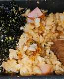 レンジパンで簡単石焼きビビンバ風