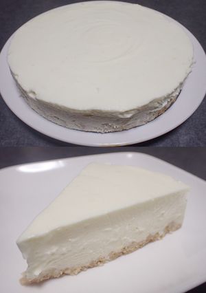 もちっとろレモンレアチーズムースケーキ-レシピのメイン写真