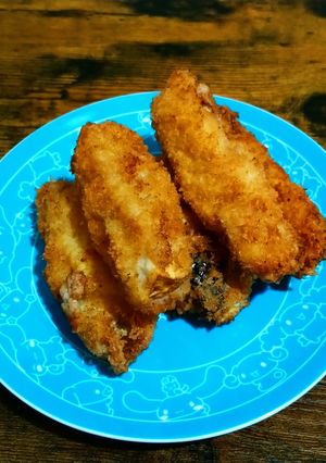 ナスの肉巻き揚げ-レシピのメイン写真