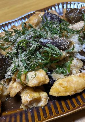ナスと鶏肉のみぞれ煮-レシピのメイン写真