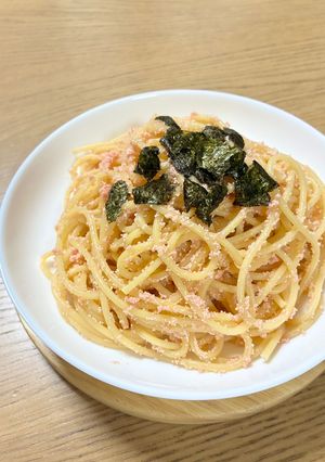 たらこバターパスタ-レシピのメイン写真