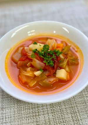 春野菜のミネストローネ-レシピのメイン写真